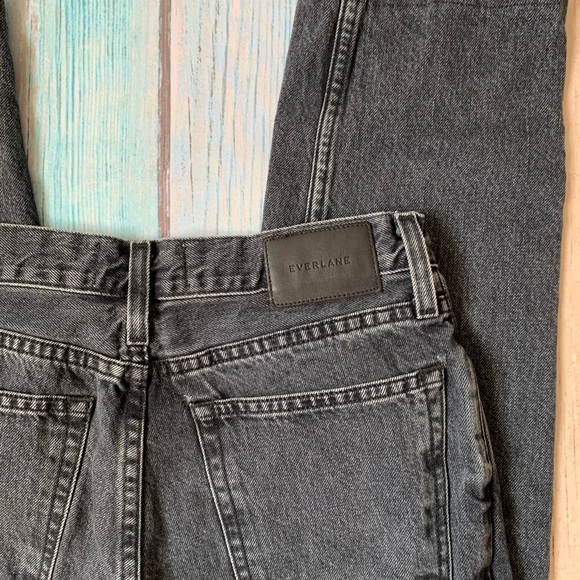 Everlane the cheeky 90s ankle washed black color - Picture 8 of 14